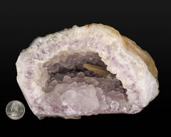 Amethyst Geode with Calcite