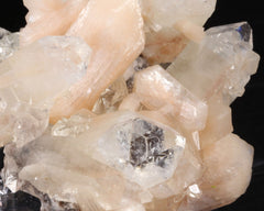 Apophyllite, Clear with Stilbite