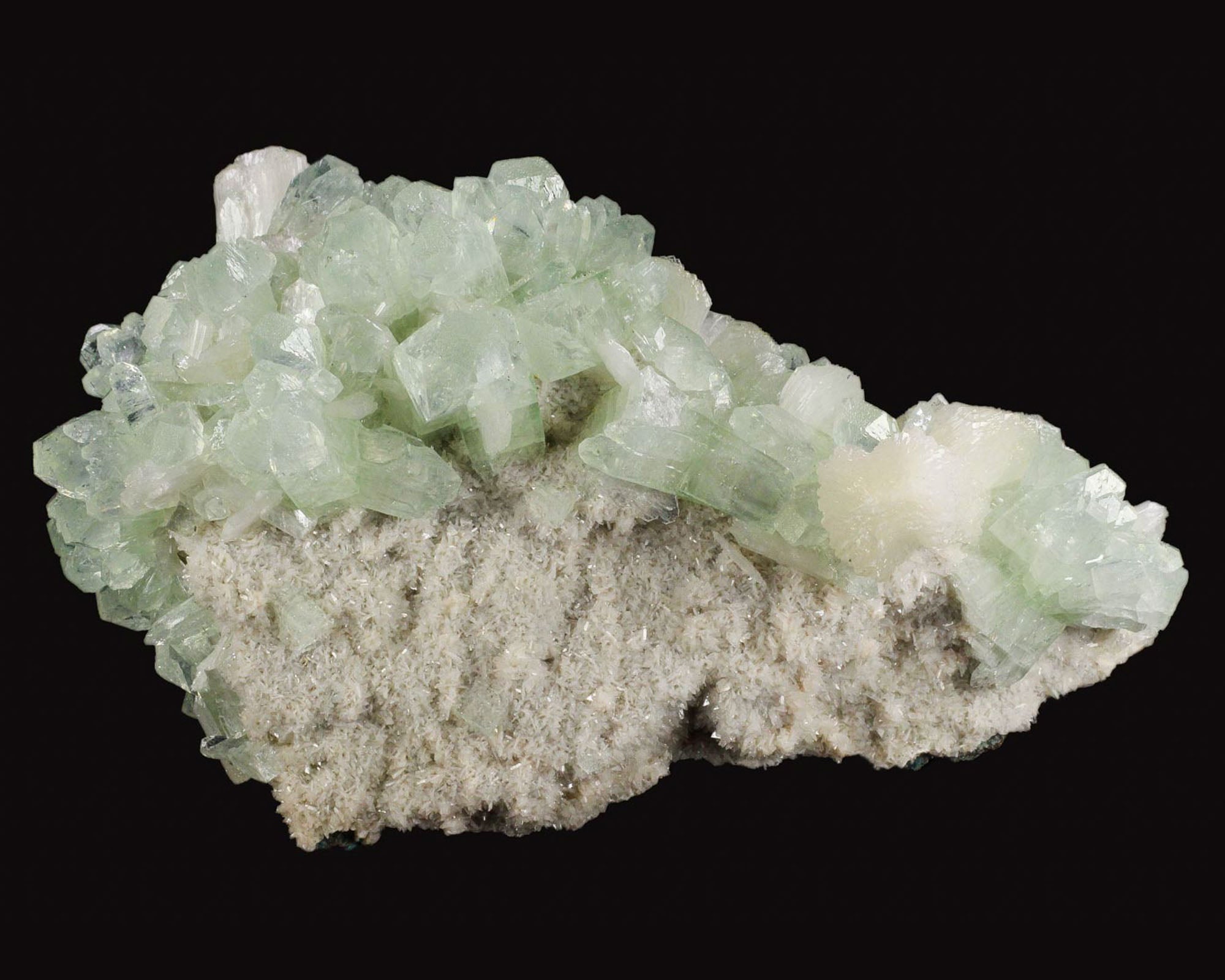 Apophyllite with Stilbite