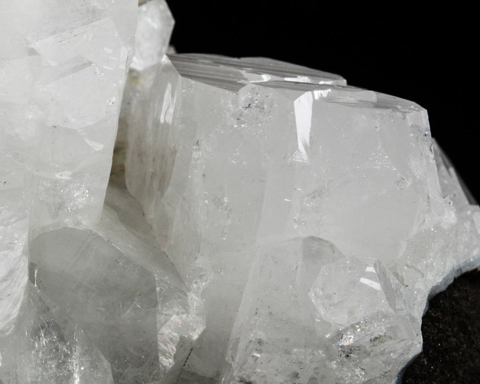 Apophyllite, White on Matrix