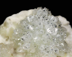 Apophyllite on Mordenite