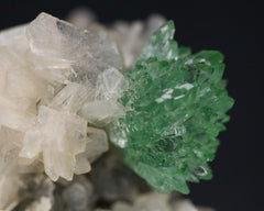 Apophyllite, Green with Stilbite