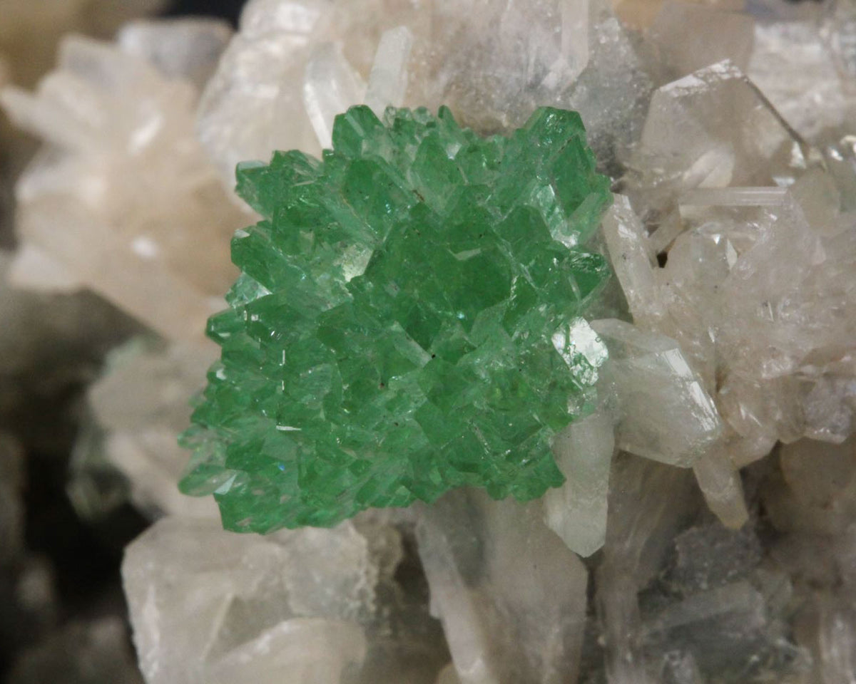 Apophyllite, Green with Stilbite