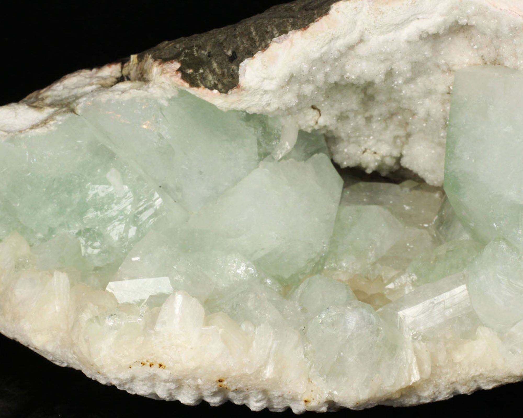 Apophyllite with Stilbite