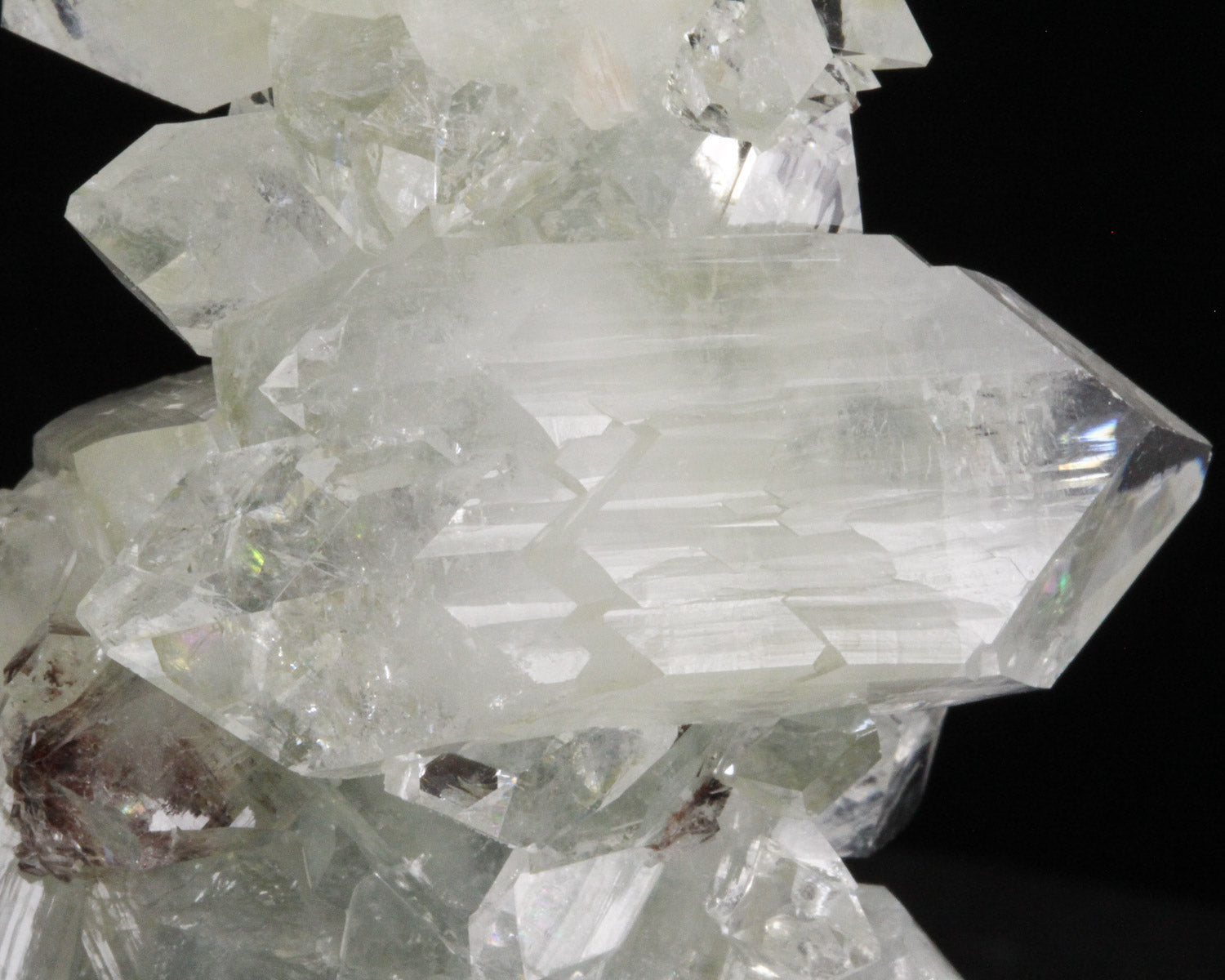 Apophyllite with Scolecite