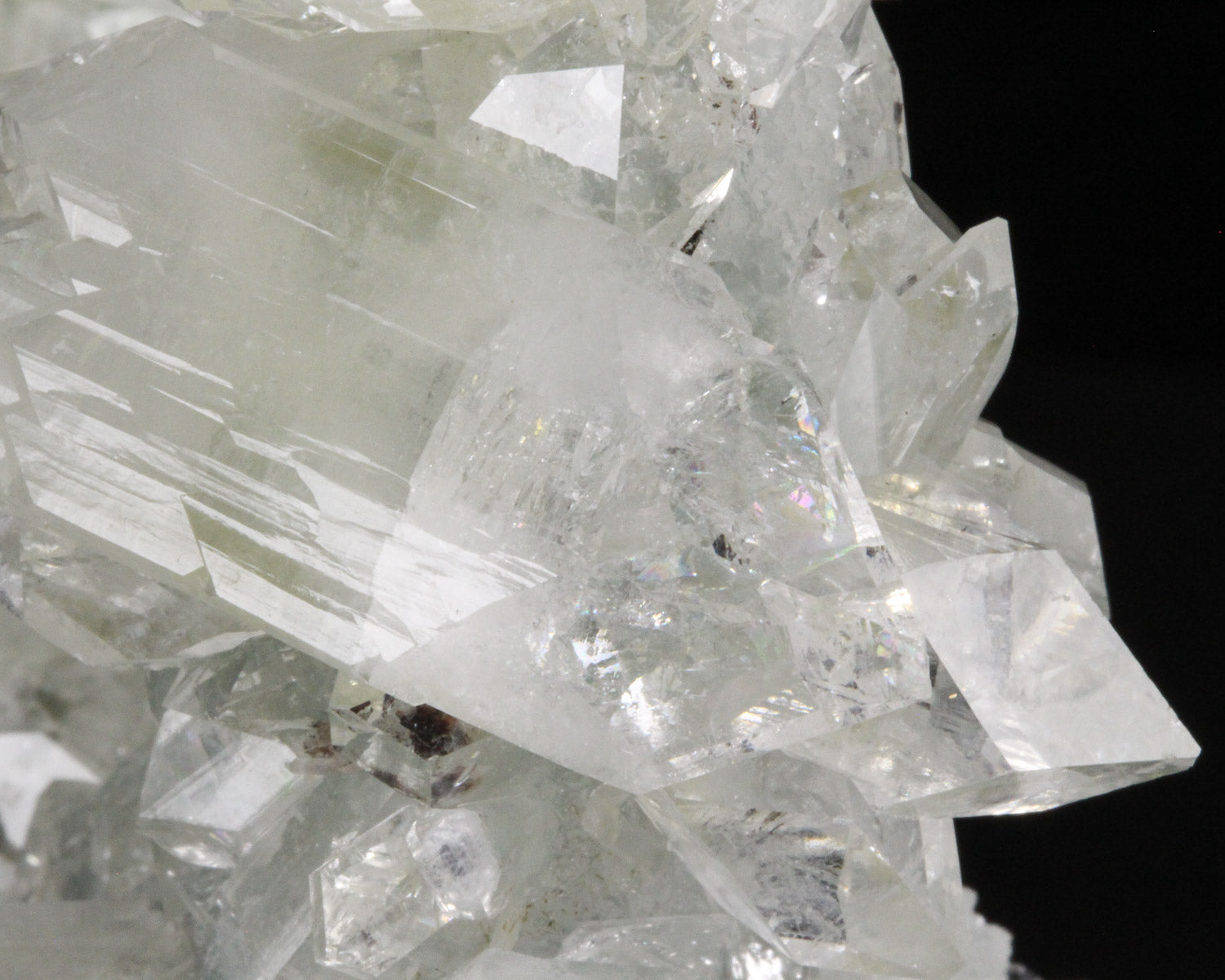 Apophyllite with Scolecite