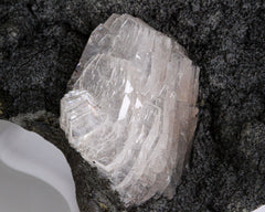 Heulandite in Basalt Geode