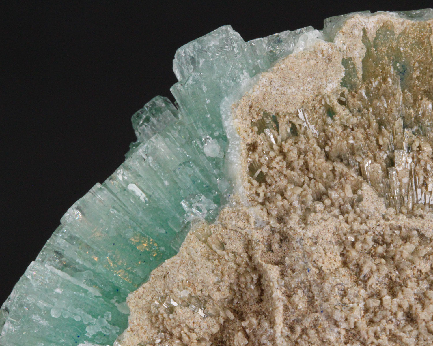 Blue-Green Aragonite