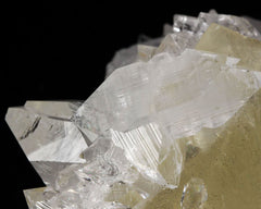 Calcite with Clear Apophyllite