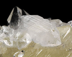 Calcite with Clear Apophyllite