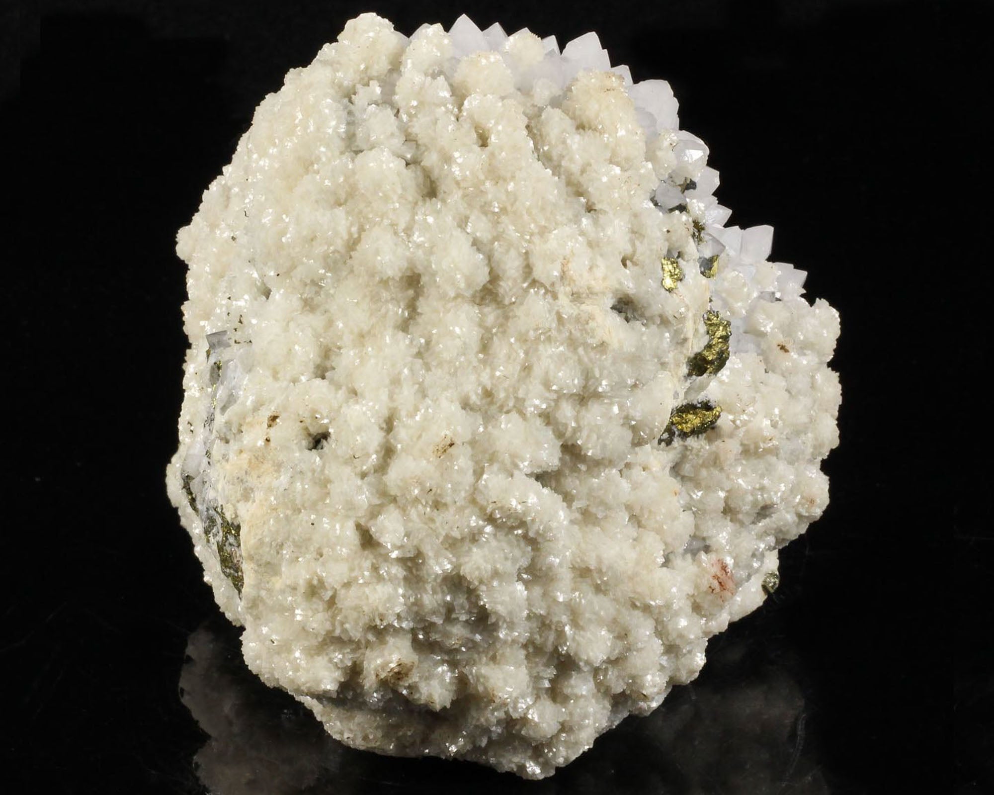 Calcite with Chalcopyrite