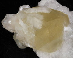 Calcite with Stilbite