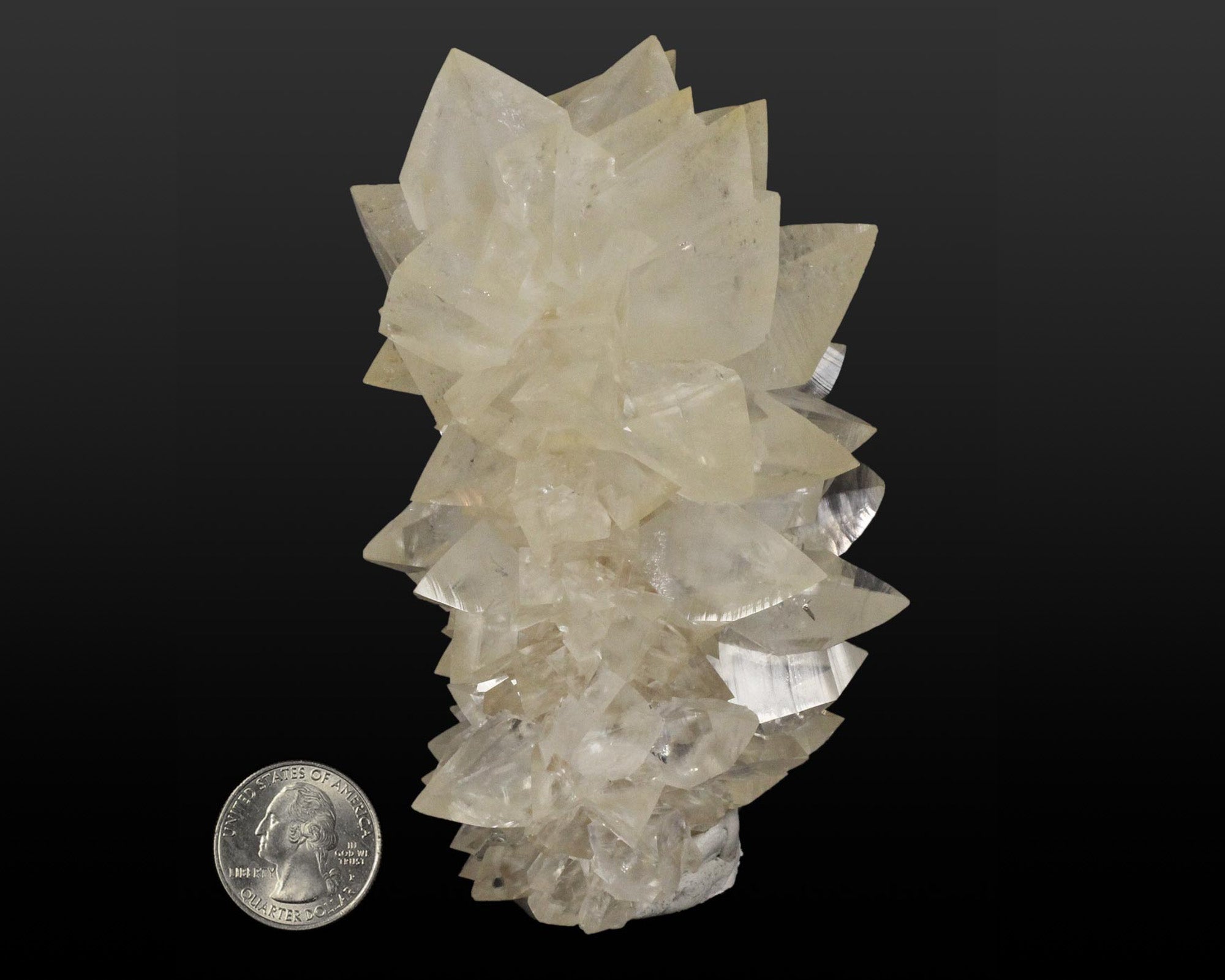 Calcite crystal cluster