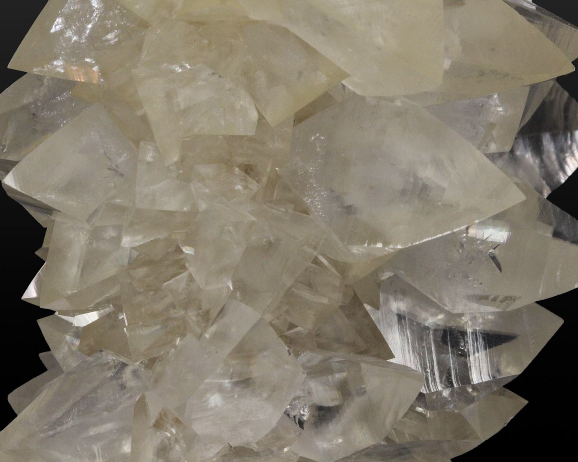 Calcite crystal cluster