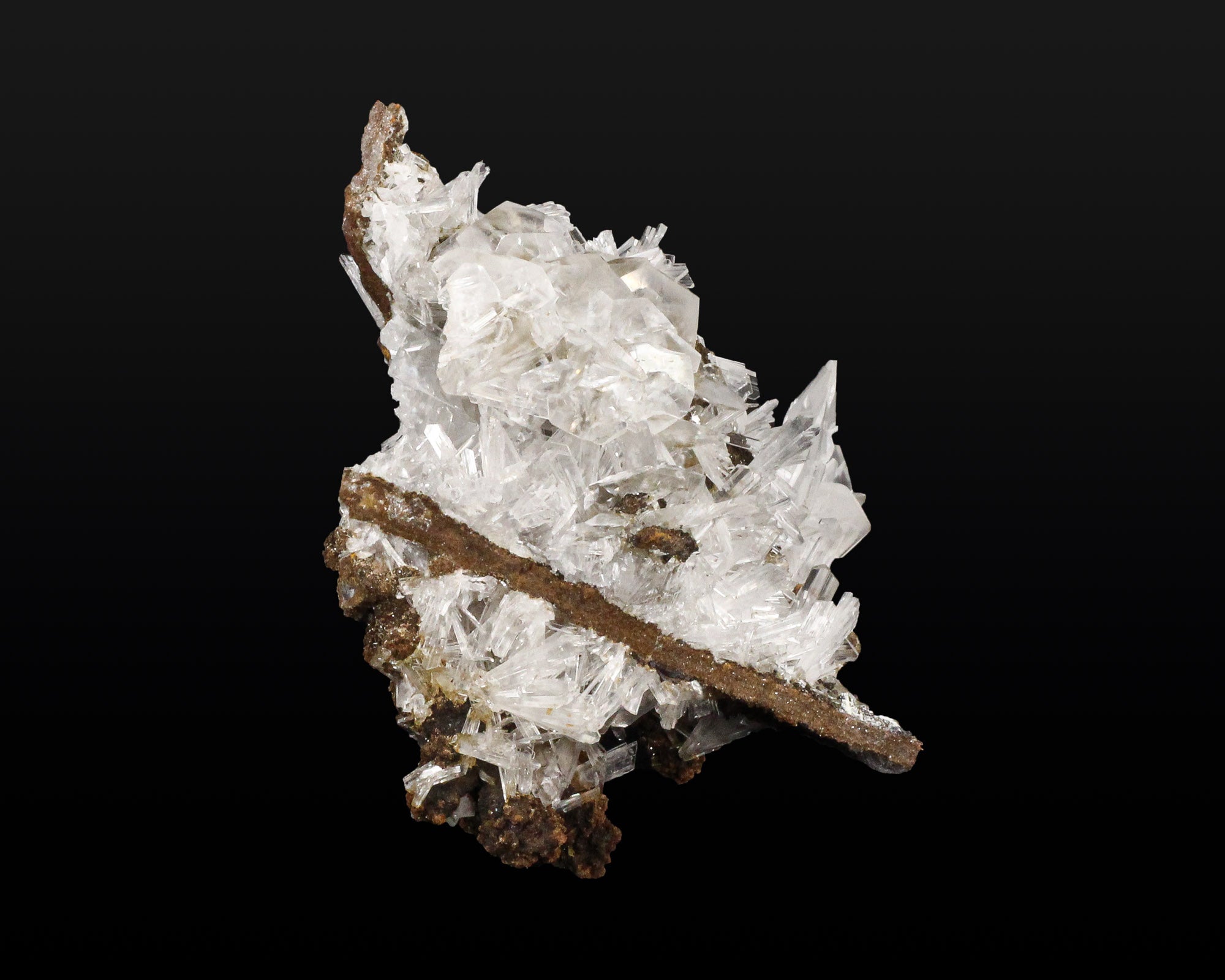 Hemimorphite with Calcite