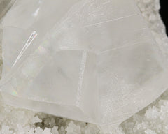 Calcite on Quartz