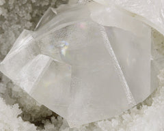 Calcite on Quartz