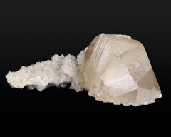 Calcite on Quartz Druzy