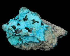 Chrysocolla with Malachite