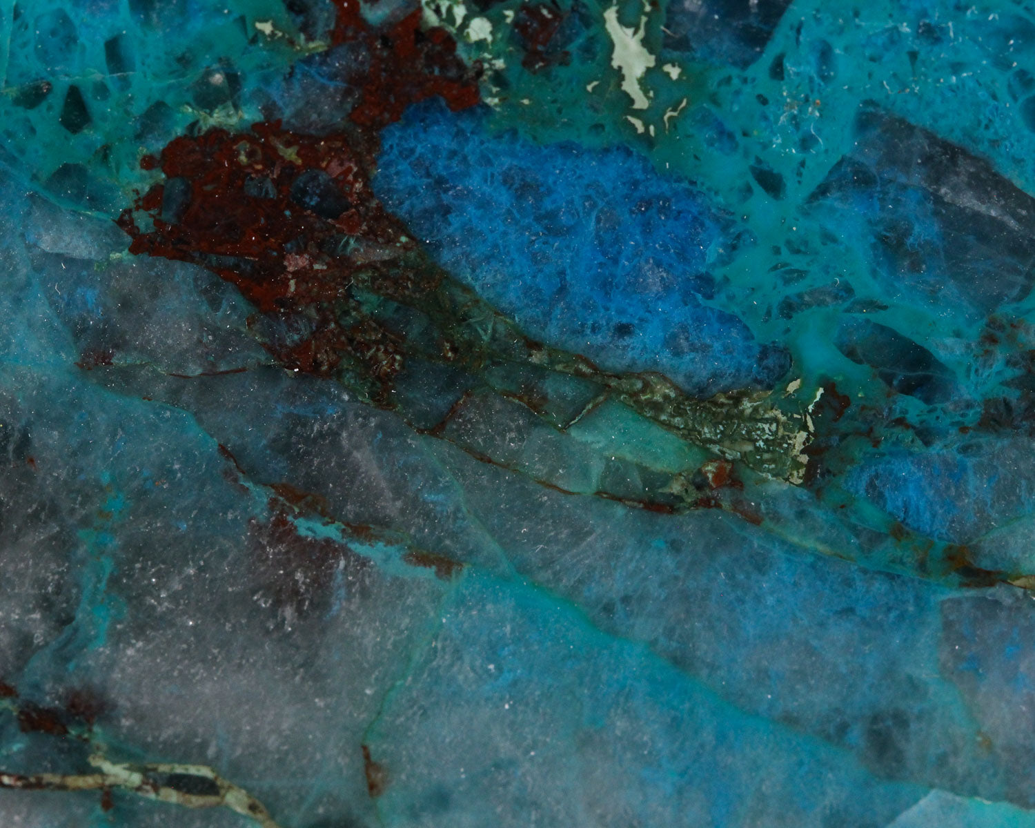 Chrysocolla (polished)