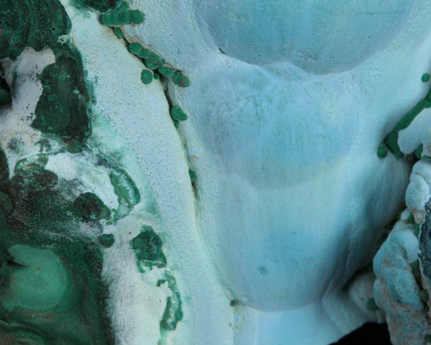 Chrysocolla with Malachite