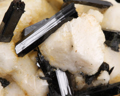 Feldspar with Schorl Tourmaline