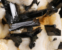 Feldspar with Schorl Tourmaline