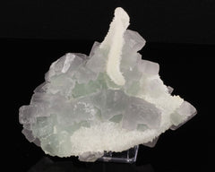 Fluorite on Quartz