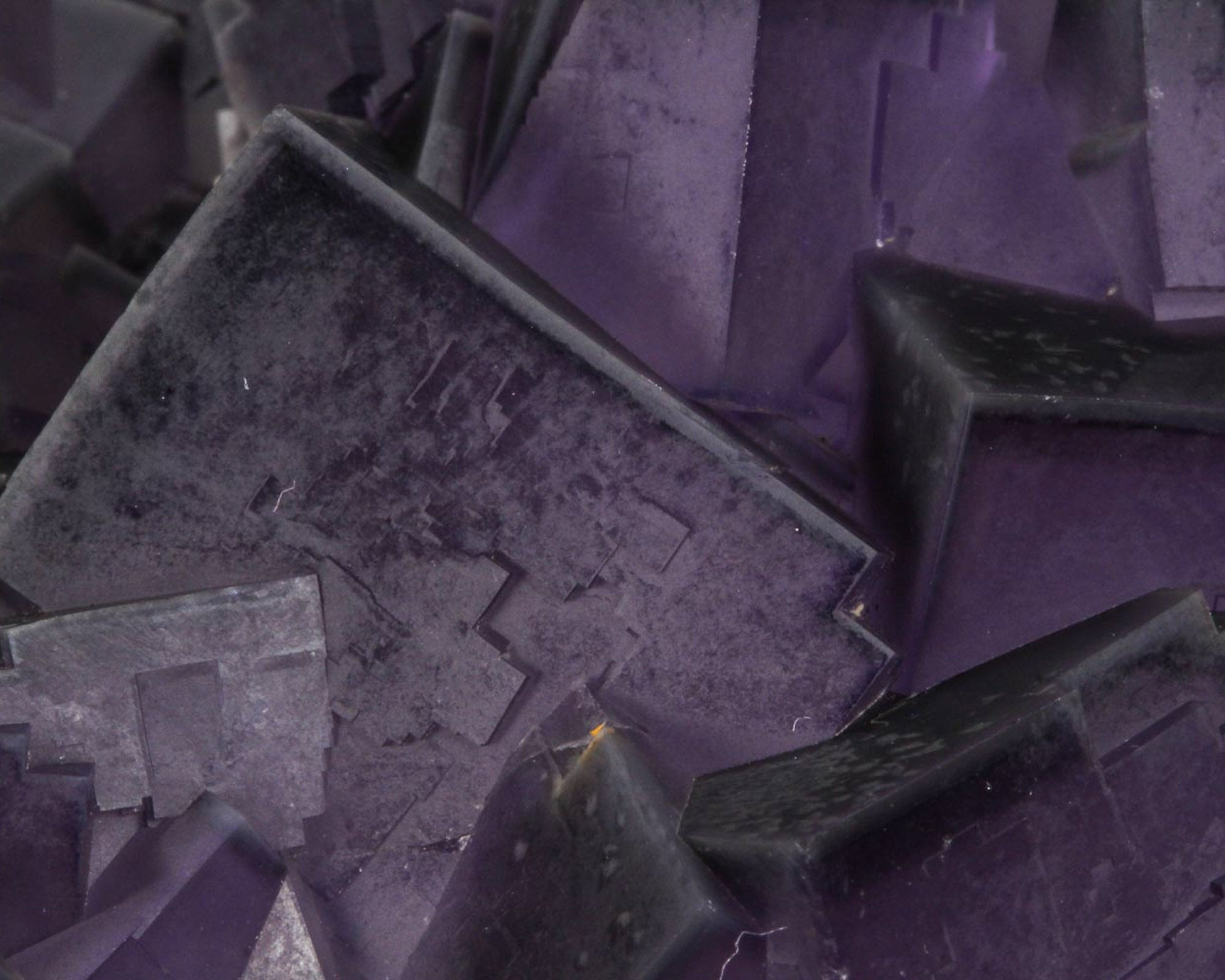 Fluorite, Purple Cubic