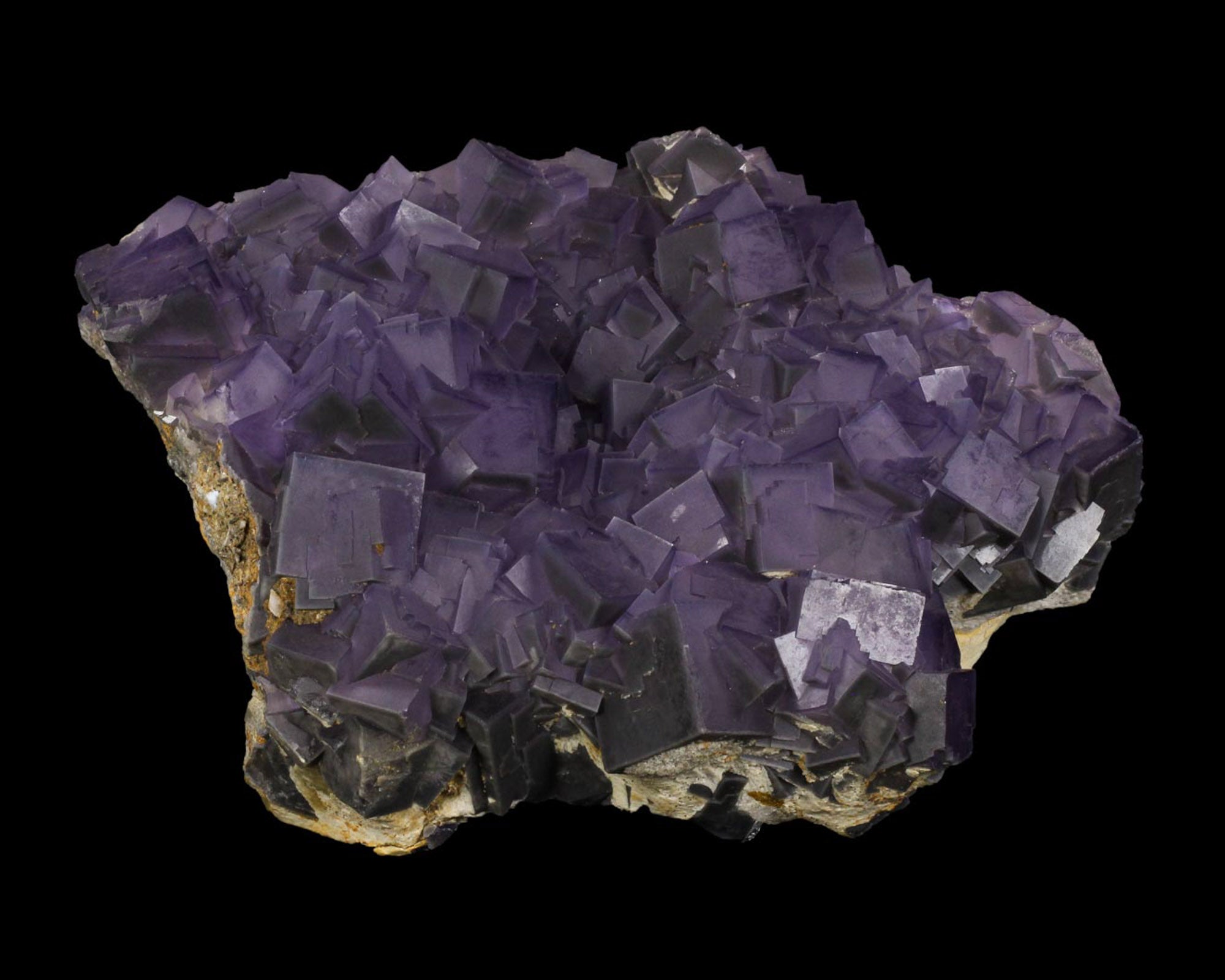 Fluorite, Purple Cubic