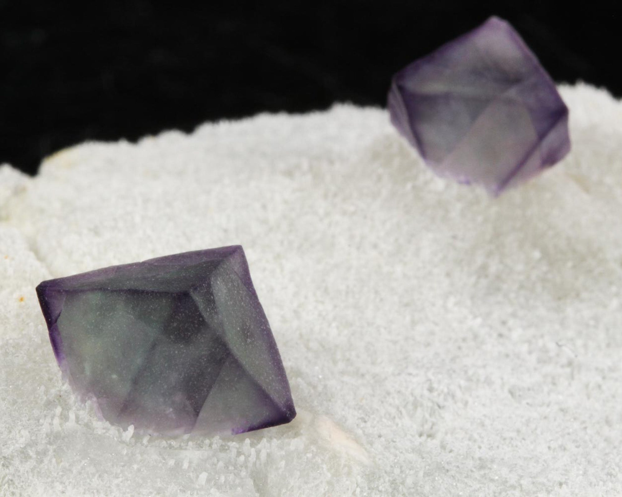 Fluorite, Purple Octahedra