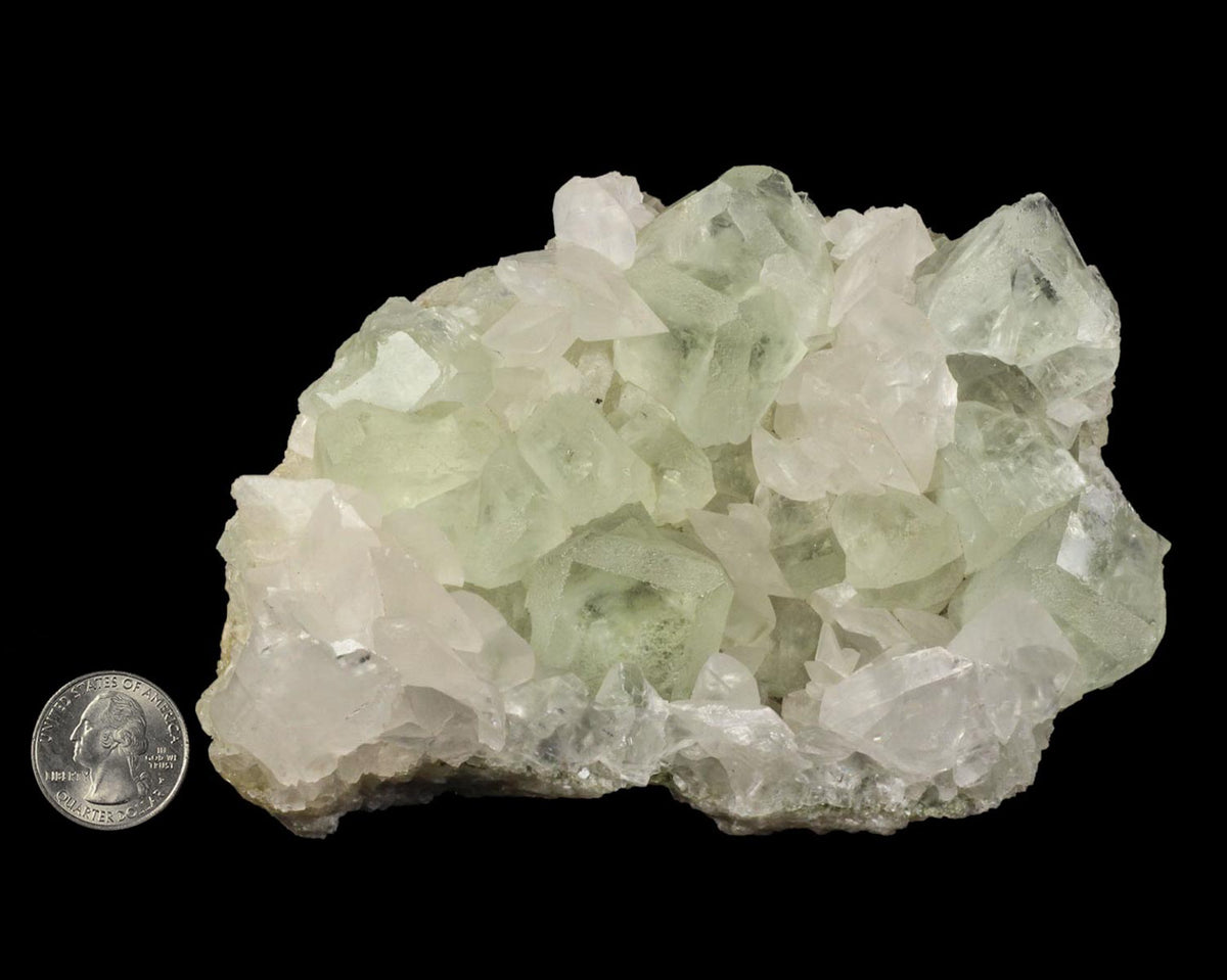 Fluorite with Calcite