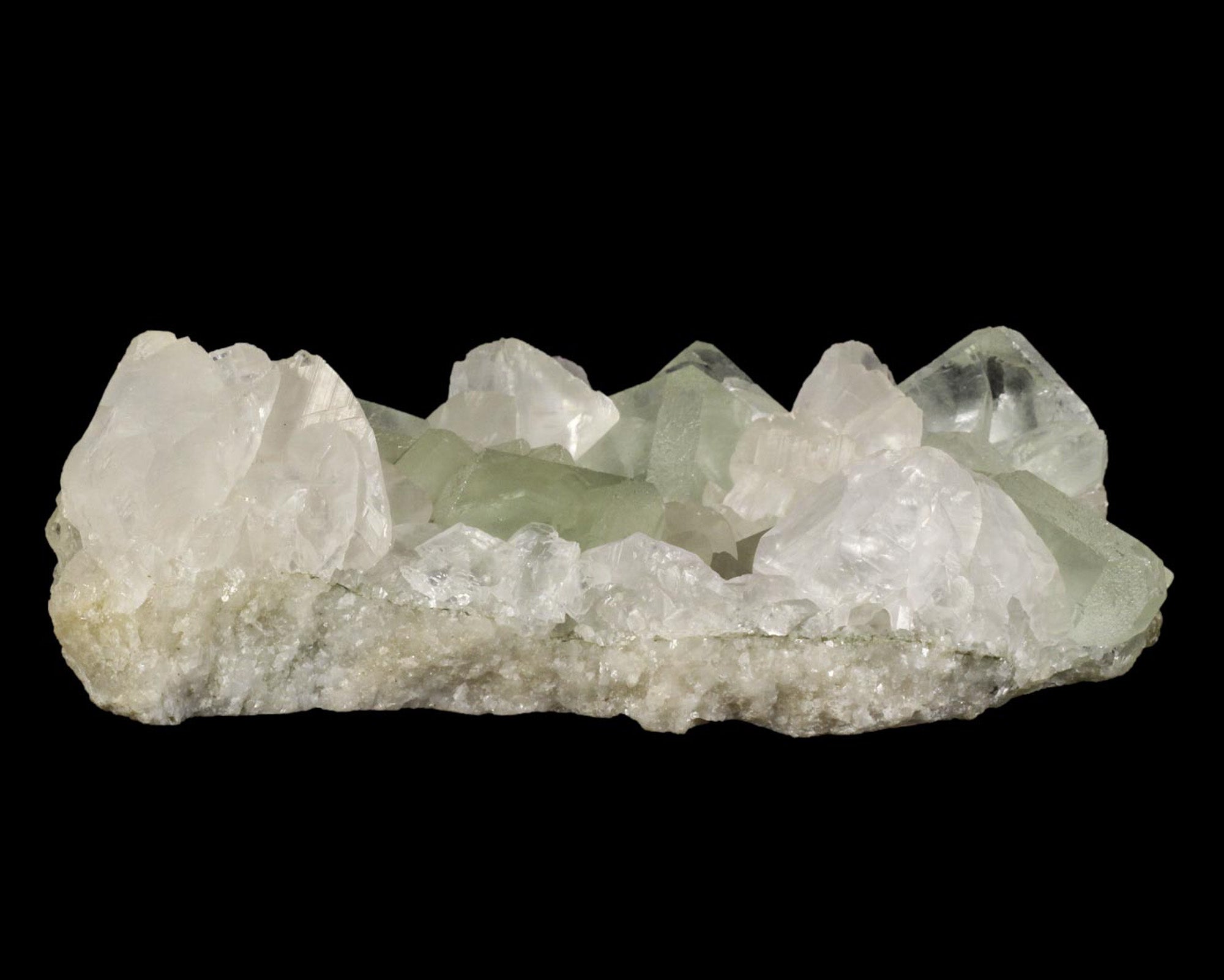 Fluorite with Calcite