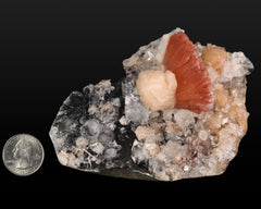 Heulandite with Stilbite, Apophyllite