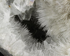 Mesolite Cyrstals in Vug