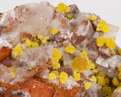 Mimetite with Calcite