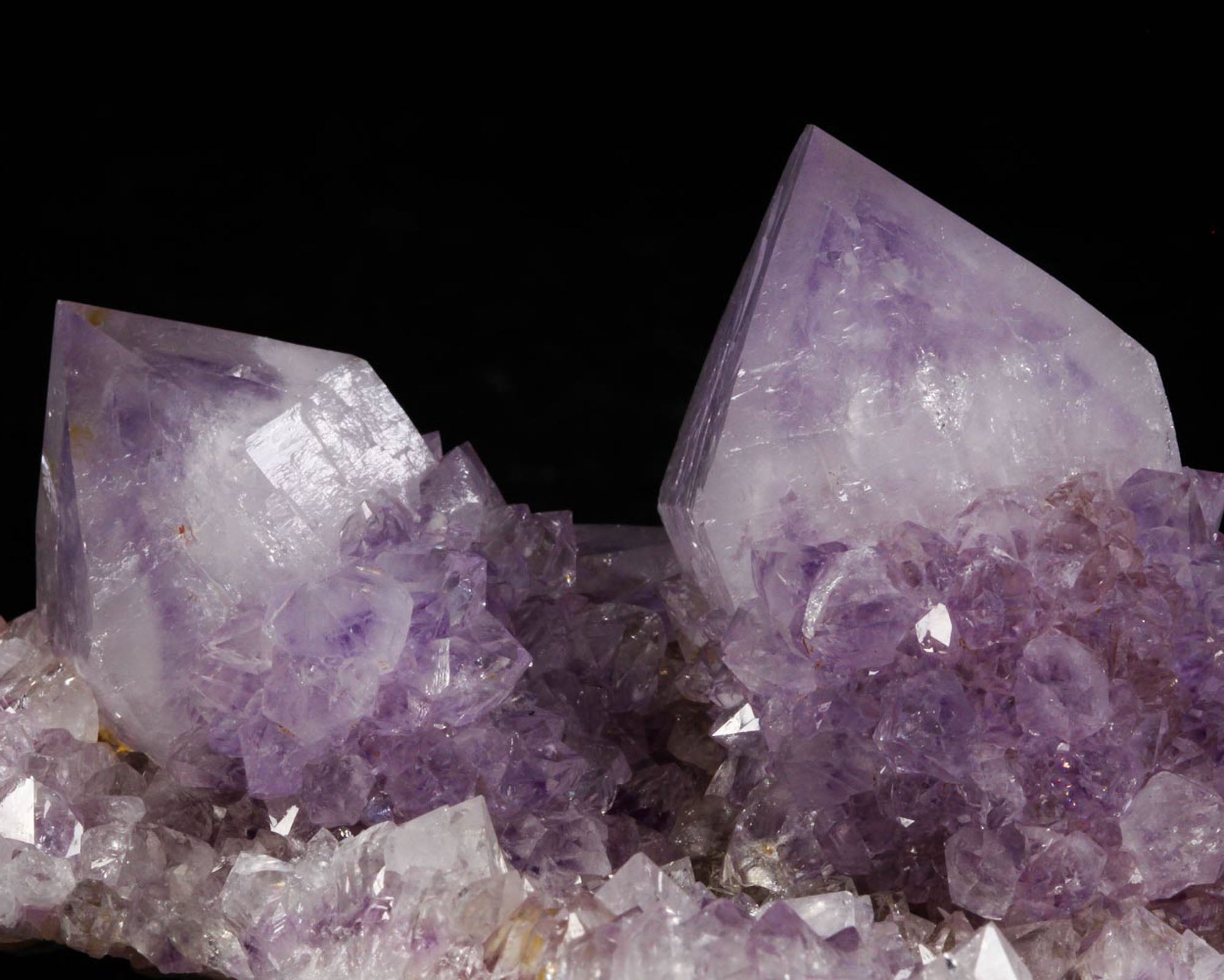 Amethyst, Cactus Quartz