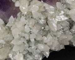 Amethyst Quartz with Calcite