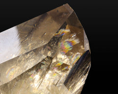 Smoky Quartz on Albite