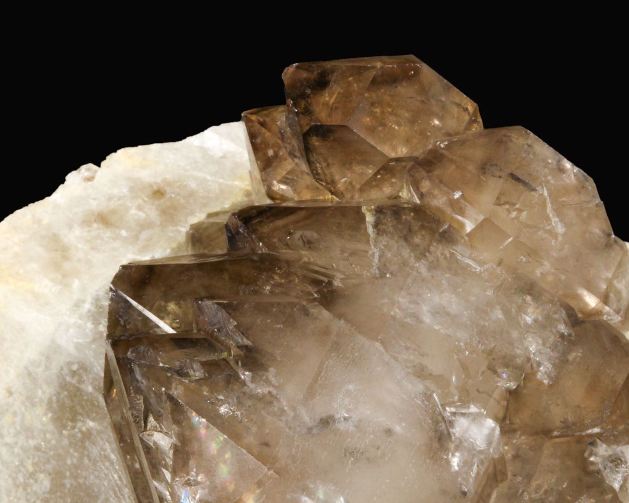 Smoky Quartz, Elestial Cluster