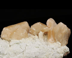 Stilbite on Mordenite