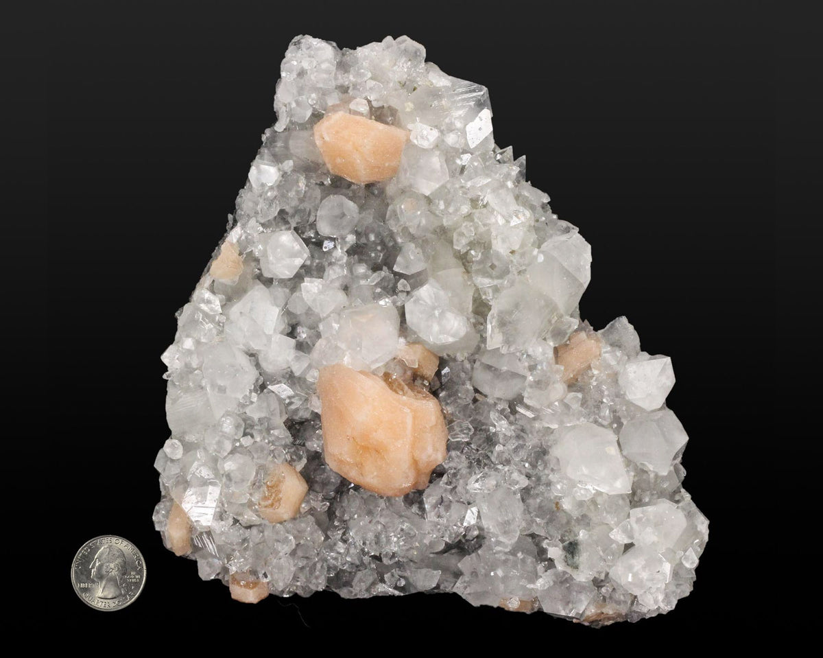 Stilbite with Apophyllite