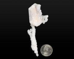 Stilbite on Chalcedony