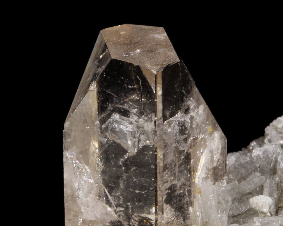 Topaz with Clevelandite